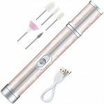 Verk VK 24466 Nabíjecí bruska na nehty s nástavci růžová – Zboží Dáma