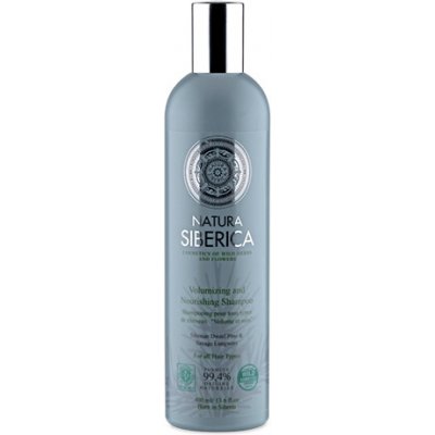 Natura Siberica pro všechny typy vlasů Volumizing and Nourishing Shampoo 400 ml – Zboží Mobilmania