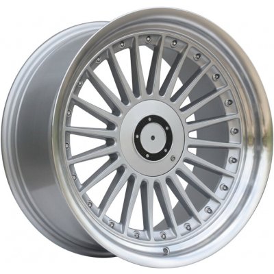 Racing Line B1803 10x18 5x120 ET15 silver polished rim – Hledejceny.cz