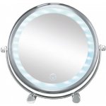 Kleine Wolke 5886124886 kosmetické zrcátko zvětšovací LED Bright Mirror Shorty chrom – Zboží Mobilmania