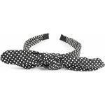 Puntíkatá čelenka s velkou mašlí – Zboží Dáma