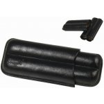 Angelo pouzdro na 2 doutníky Etue černé kožené 16 cm 18 mm – Sleviste.cz