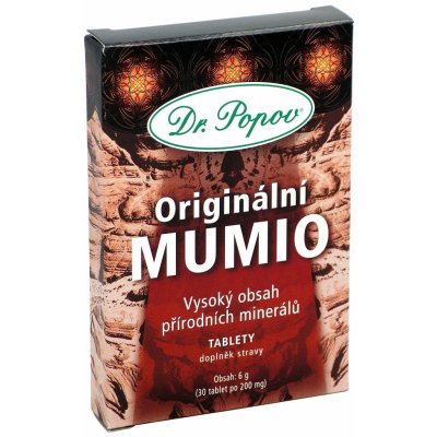 Dr. Popov Mumio 60 tablet – Zbozi.Blesk.cz