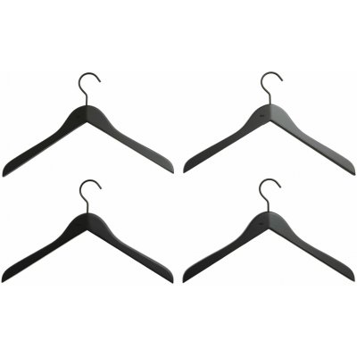 HAY Smooth set 4 ks Slim black AF587-A908-AG47 – Hledejceny.cz