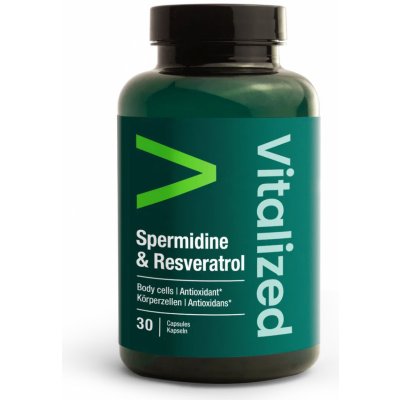 Vitalized Spermidine & Resveratrol 30 kapslí – Hledejceny.cz