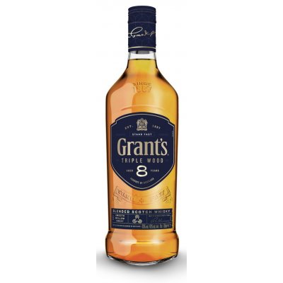 Grant´s Tripple Wood Whisky 40% 0,7 l (holá láhev) – Zboží Mobilmania