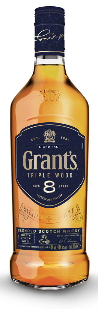 Grant´s Tripple Wood Whisky 40% 0,7 l (holá láhev)