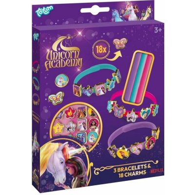 Totum Totum Unicorn Academy vyrob si náramky – Zboží Dáma