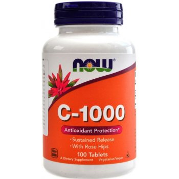 NOW Vitamin C-1000 s postupným uvolňováním 100 tablet