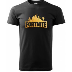 Sablio tričko s potiskem Fortnite Pevnost Desert černé