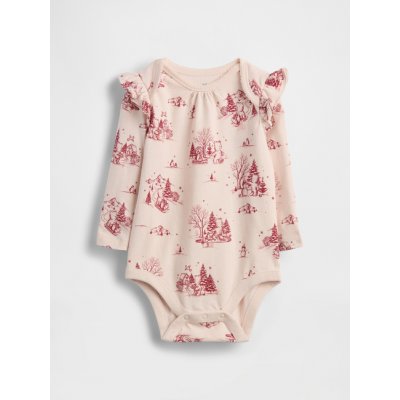 GAP Baby body s potiskem Růžová – Zboží Mobilmania