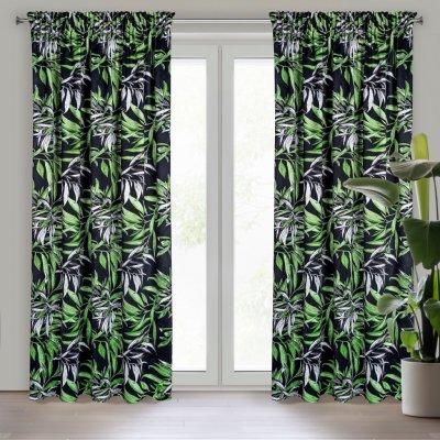Pierre Cardin ZATEMŇOVACÍ ZÁVĚS NA PÁSCE PIERRE CARDIN ZOJA 140X270 CM VZOROVANÁ – Sleviste.cz