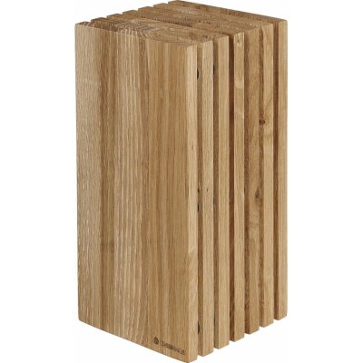 Zassenhaus Blok na nože Wood Knife Holder Dřevěný blok na kuchyňské nože Oak – Zboží Dáma