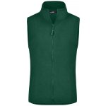 James & Nicholson dámská microfleece vesta tmavě zelená – Sleviste.cz