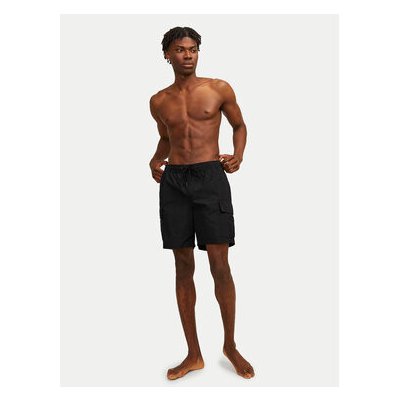 Jack&Jones plavecké šortky Jpstfiji 12257214 černé