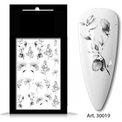 BIO nails vodolepka 30019 květy – Zboží Dáma