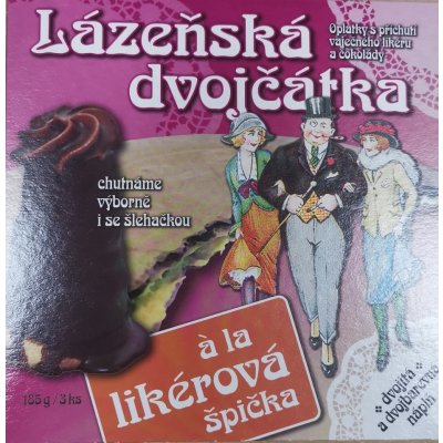 Clip Lázeňské oplatky Likérová špička 185 g – Zboží Mobilmania