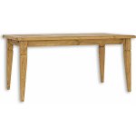 Nábytek z lesa NZL-JS702 Jídelní stůl masiv Rustikal 80 x 80 120 x 80 140 x 80 160 x 80 180 x 90 200 x 100 – Sleviste.cz