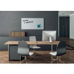SIGEL Magnetická skleněná tabule "Artverum®", super bílá, 91 x 46 x 1,5 cm, GL546 – Zboží Živě