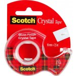 3M Scotch Crystal lepicí páska s odvíječem 19 mm x 7,5 m – Zboží Mobilmania