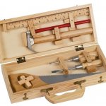 Moulin Roty dřevěný kufřík s opravdickým nářadím – Zboží Dáma