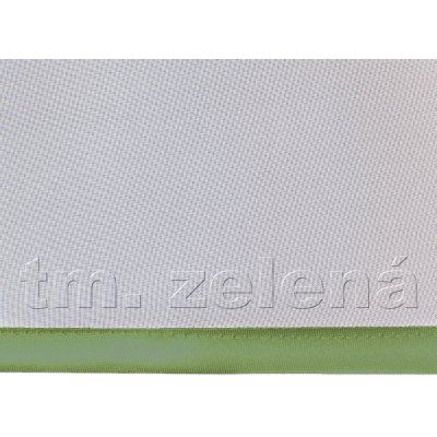 Kusová záclona Ariel - mix barev tm. zelená 140x300 – Hledejceny.cz