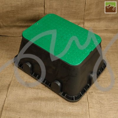 HUNTER JUMBO ventilová šachtice PC, zelené víko 50x36cm, základna 64x50cm – Zboží Mobilmania