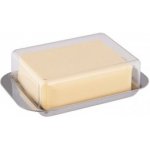 Weis Dóza na máslo 250 g nerezová s průhledným víkem – Zboží Mobilmania