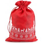 Prima-obchod Vánoční dárkový pytlík 20x30 cm, barva 1 červená – Hledejceny.cz