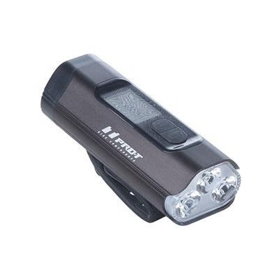 Světlo přední PRO-T Plus 1600 Lumen 3 x Super LED dioda nabíjecí přes USB 7129 (T05051)