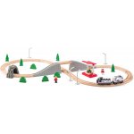 Woody Vláčkodráha Osmička 45 dílů – Zboží Dáma