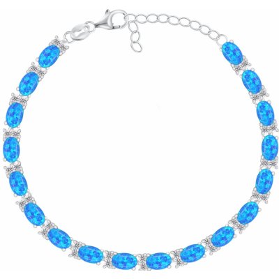 Brilio Silver náramek BRC140WB – Zboží Dáma