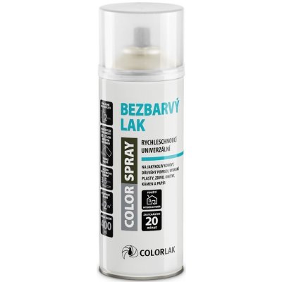 Colorlak Colorspray bezvarvý lak 400 ml AC620 lesk – Sleviste.cz
