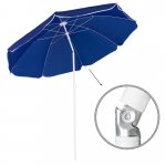 Springos Plážový slunečník 180 cm BU0022 - modrý – Zboží Dáma Springos Plážový slunečník 180 cm BU0022 - modrý – Zboží Dáma