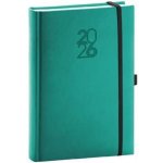 Aprint Top A5 Denní 2026 tyrkysová – Zboží Dáma