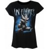 Dámské tričko s potiskem NNM In Flames Jester Doll černá