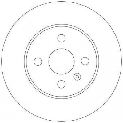 Brzdový kotouč TRW DF4344 - OPEL MERIVA – Hledejceny.cz