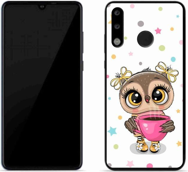 mmCase gelový kryt Huawei P30 Lite - kreslená sovička