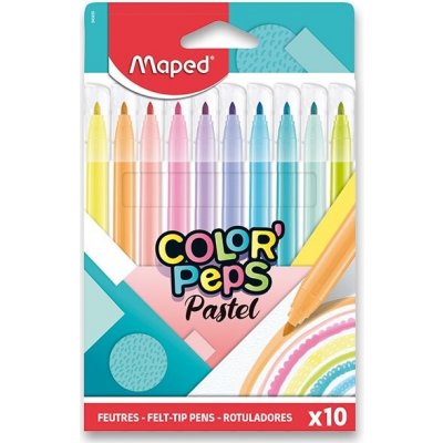 Maped Color'Peps Pastel 10 barev 845469 – Zboží Mobilmania