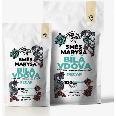 Fixi Coffee Maryša Bílá vdova bezkofeinová zrnková 250 g – Hledejceny.cz