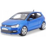 Bburago Kovový model auta Plus VW Polo GTI Mark 5 červená 1:24 – Zboží Mobilmania