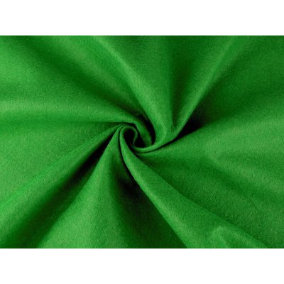 Filc / plsť metráž tloušťka 1,4 mm Varianta: 13 (F26) zelená trávová, Balení: 1 m – Zboží Dáma