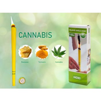 Hoxi Tělové svíčky cannabis