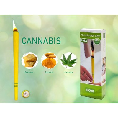 Hoxi Tělové svíčky cannabis – Zboží Mobilmania