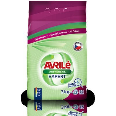 Avrilé Expert Universal prací prášek 3 kg 50 PD