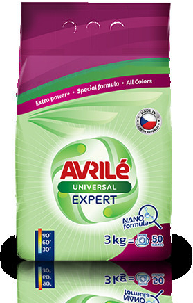 Avrilé Expert Universal prací prášek 3 kg 50 PD