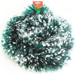 GLOBIZ Vánoční girlanda zasněžené jehličí 200 cm – Zboží Mobilmania