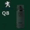 Barva ve spreji PEUGEOT Q8 VERT INDY barva Sprej 400ml