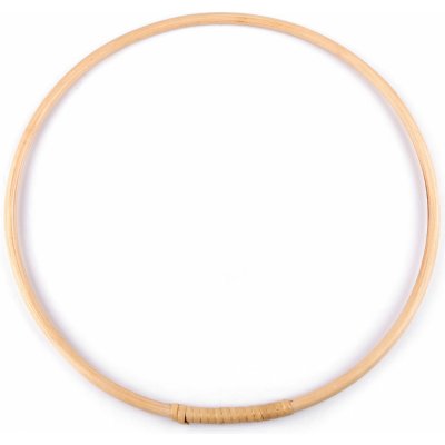 Dřevěný kruh bambusový 30cm – HobbyKompas.cz Dřevěný kruh bambusový 30cm – HobbyKompas.cz