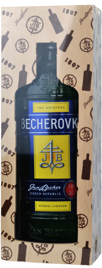 Becherovka 38% 3 l (dárkové balení taška)